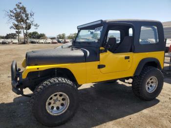  Salvage Jeep Wrangler