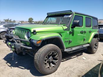  Salvage Jeep Wrangler