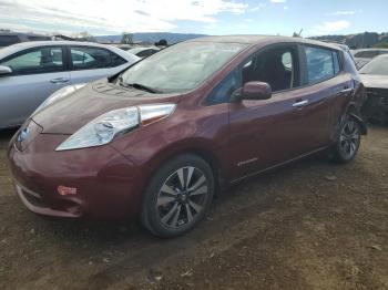  Salvage Nissan LEAF