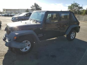  Salvage Jeep Wrangler