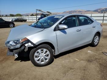  Salvage Toyota Corolla