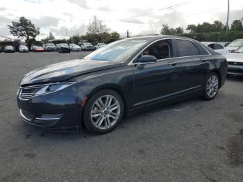  Salvage Lincoln MKZ