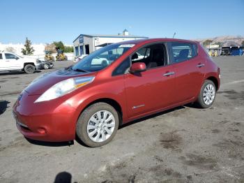  Salvage Nissan LEAF