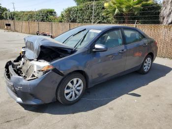  Salvage Toyota Corolla