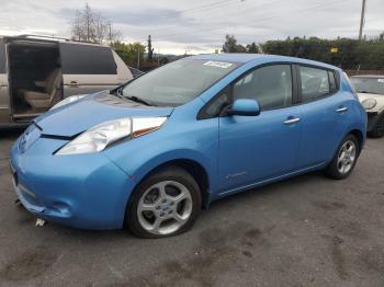  Salvage Nissan LEAF