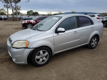  Salvage Chevrolet Aveo