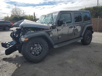  Salvage Jeep Wrangler