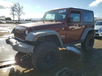  Salvage Jeep Wrangler