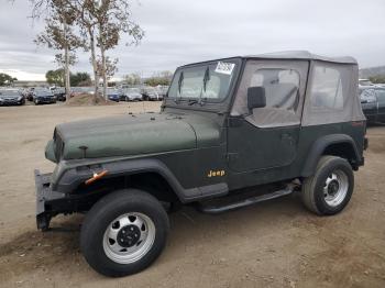  Salvage Jeep Wrangler