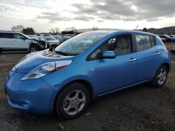  Salvage Nissan LEAF