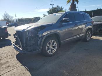  Salvage Toyota Highlander