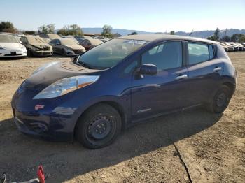  Salvage Nissan LEAF