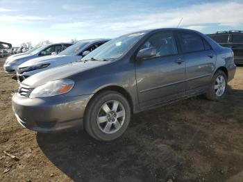  Salvage Toyota Corolla