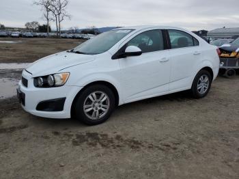  Salvage Chevrolet Sonic