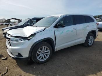  Salvage Toyota Highlander