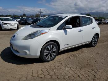  Salvage Nissan LEAF