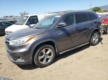 Salvage Toyota Highlander