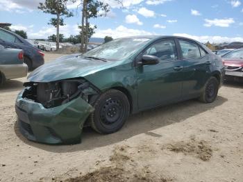  Salvage Toyota Corolla