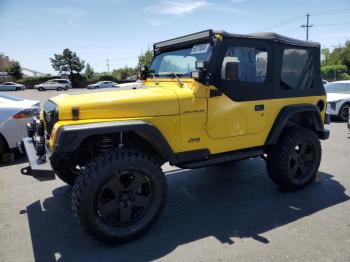  Salvage Jeep Wrangler