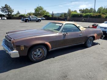  Salvage Chevrolet El Camino