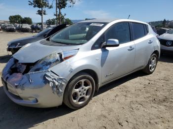  Salvage Nissan LEAF