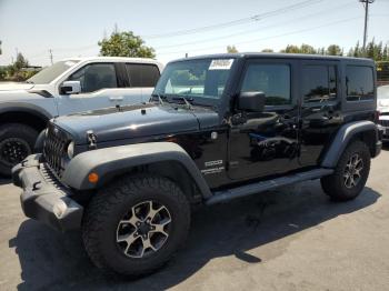  Salvage Jeep Wrangler