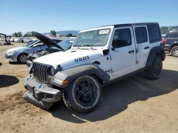  Salvage Jeep Wrangler