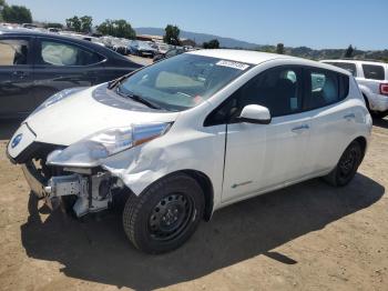  Salvage Nissan LEAF