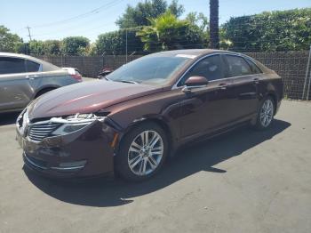  Salvage Lincoln MKZ
