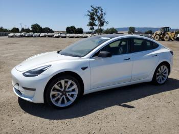  Salvage Tesla Model 3