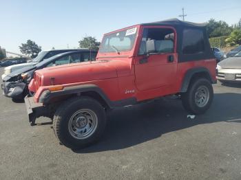  Salvage Jeep Wrangler
