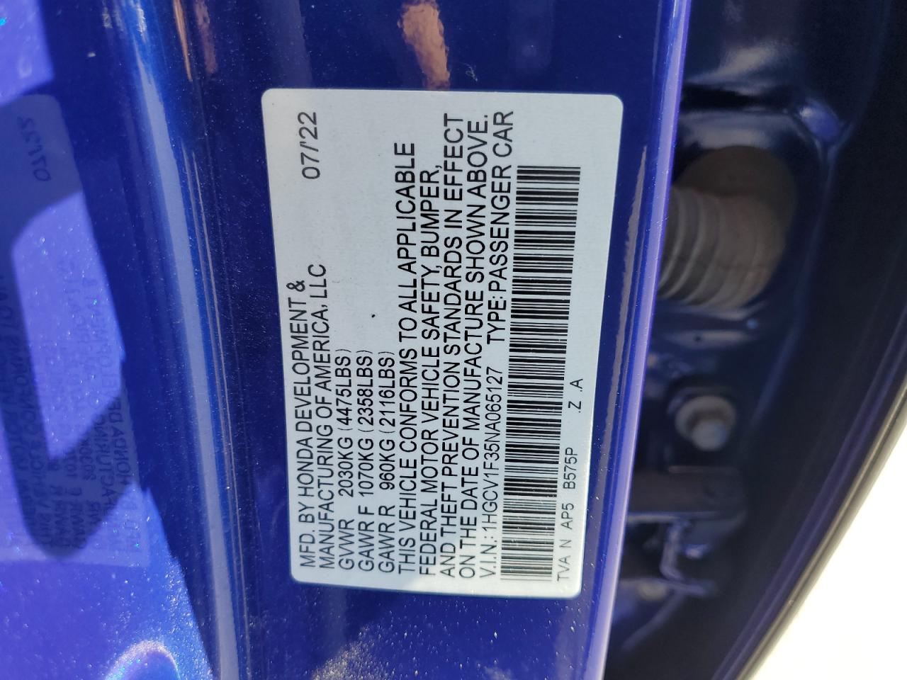 Honda Accord Sport Image 9