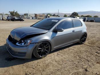  Salvage Volkswagen Golf