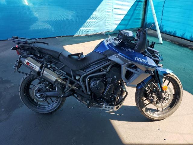  Salvage Triumph Motorcycle Tiger