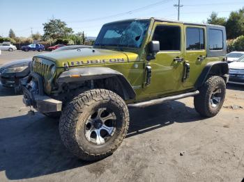  Salvage Jeep Wrangler
