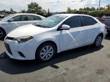 Salvage Toyota Corolla
