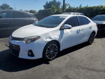  Salvage Toyota Corolla