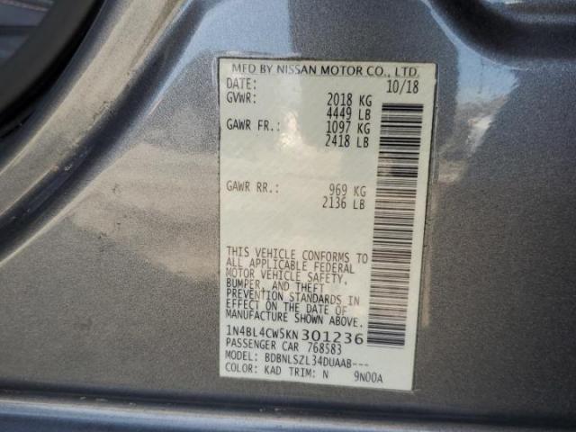 Nissan Altima Sr Image 8