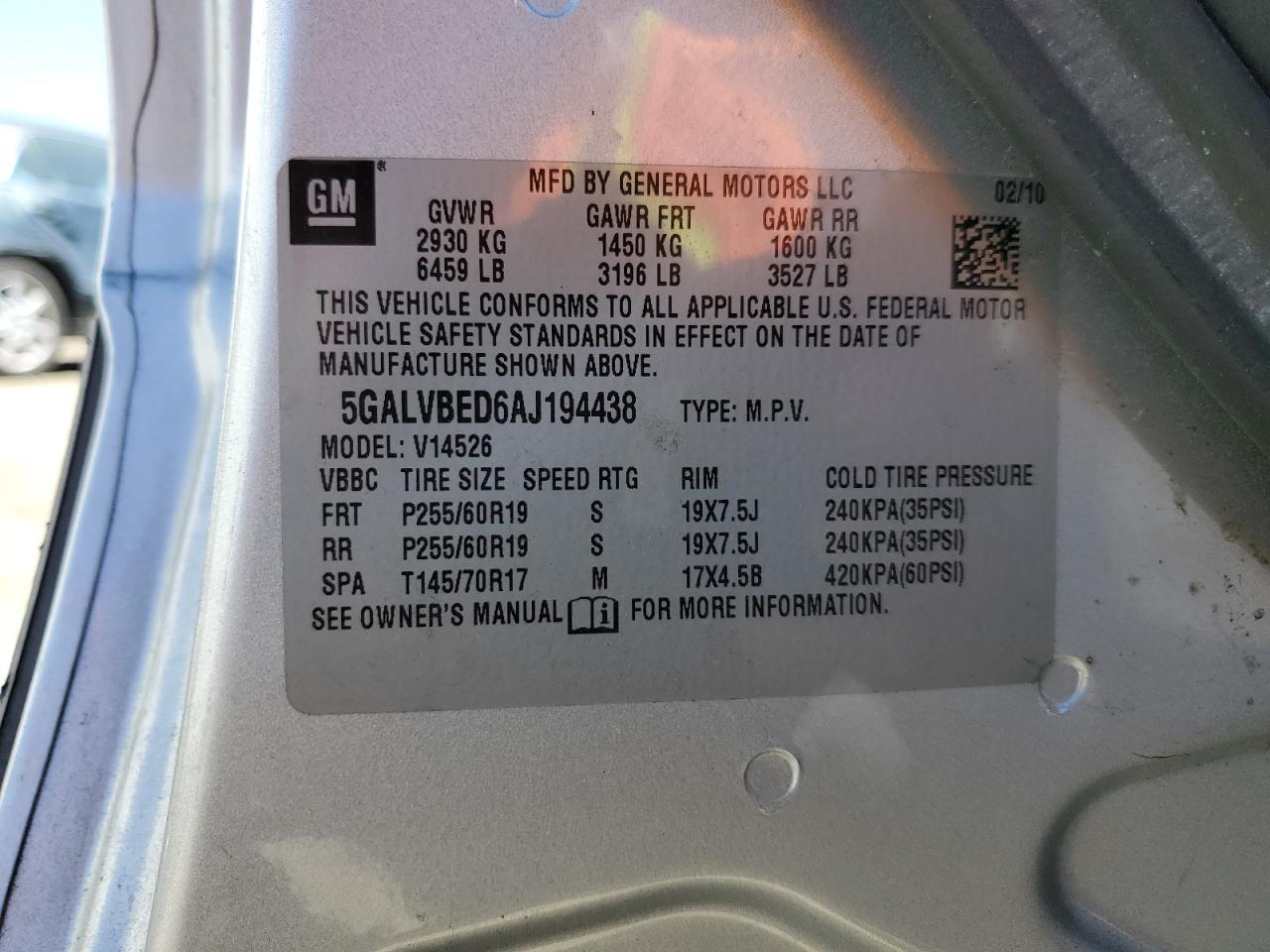 Buick Enclave Cxl Image 12