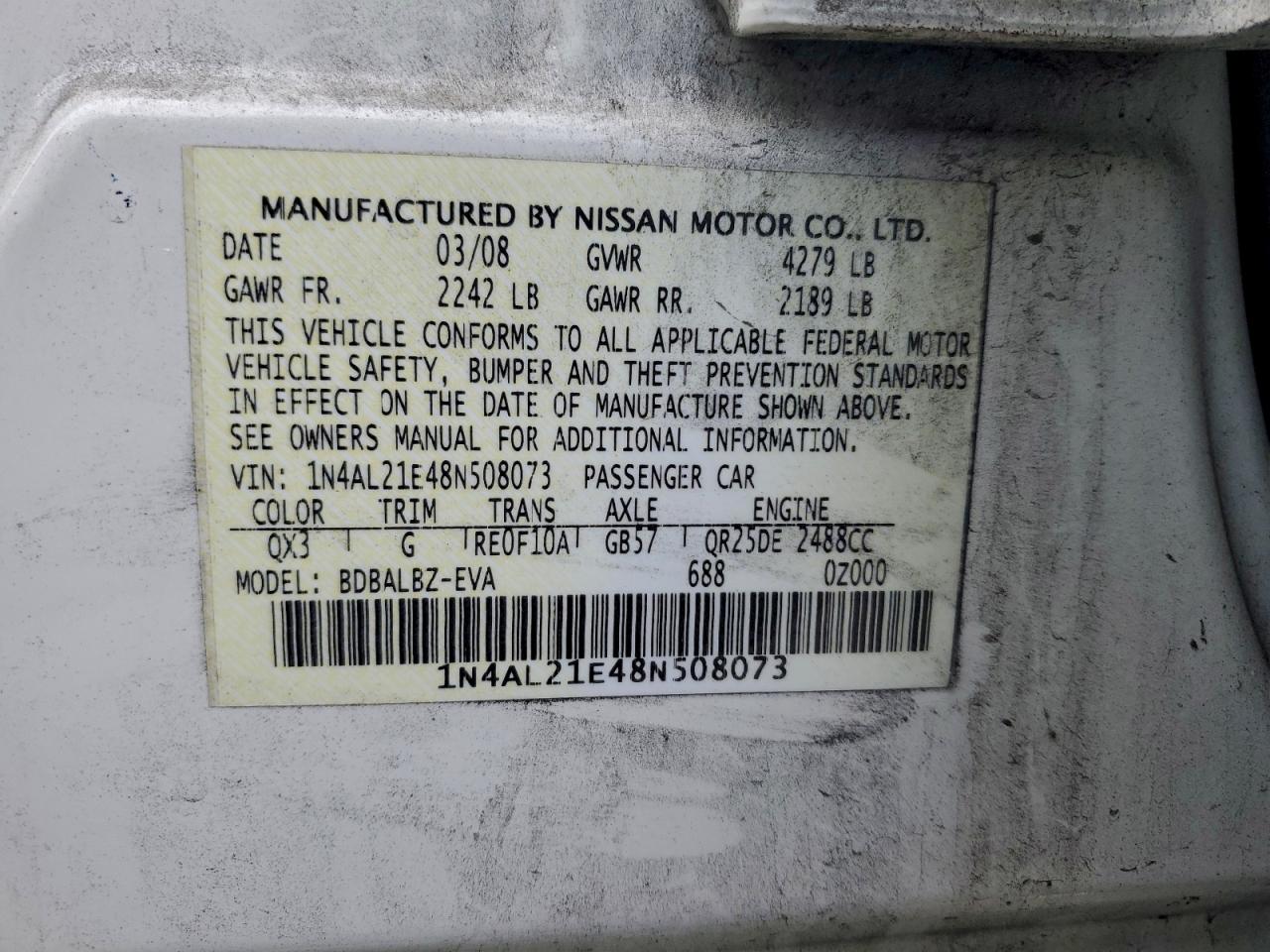 Nissan Altima 2.5 Image 9