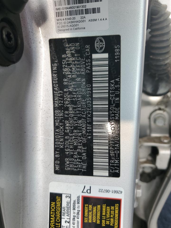 Toyota Camry L Image 3