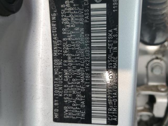 Toyota Camry L Image 3