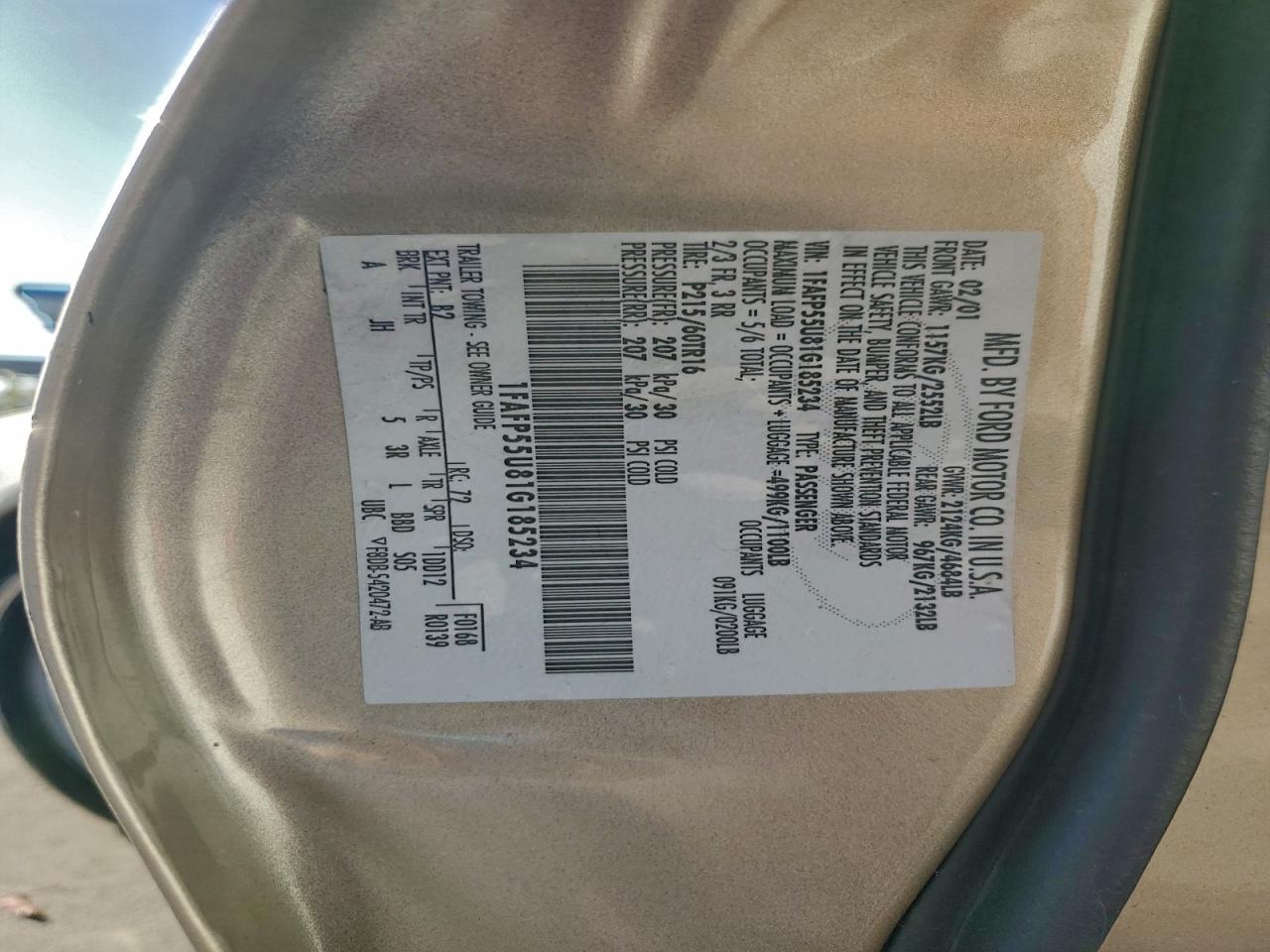 Ford Taurus Ses Ses Image 11