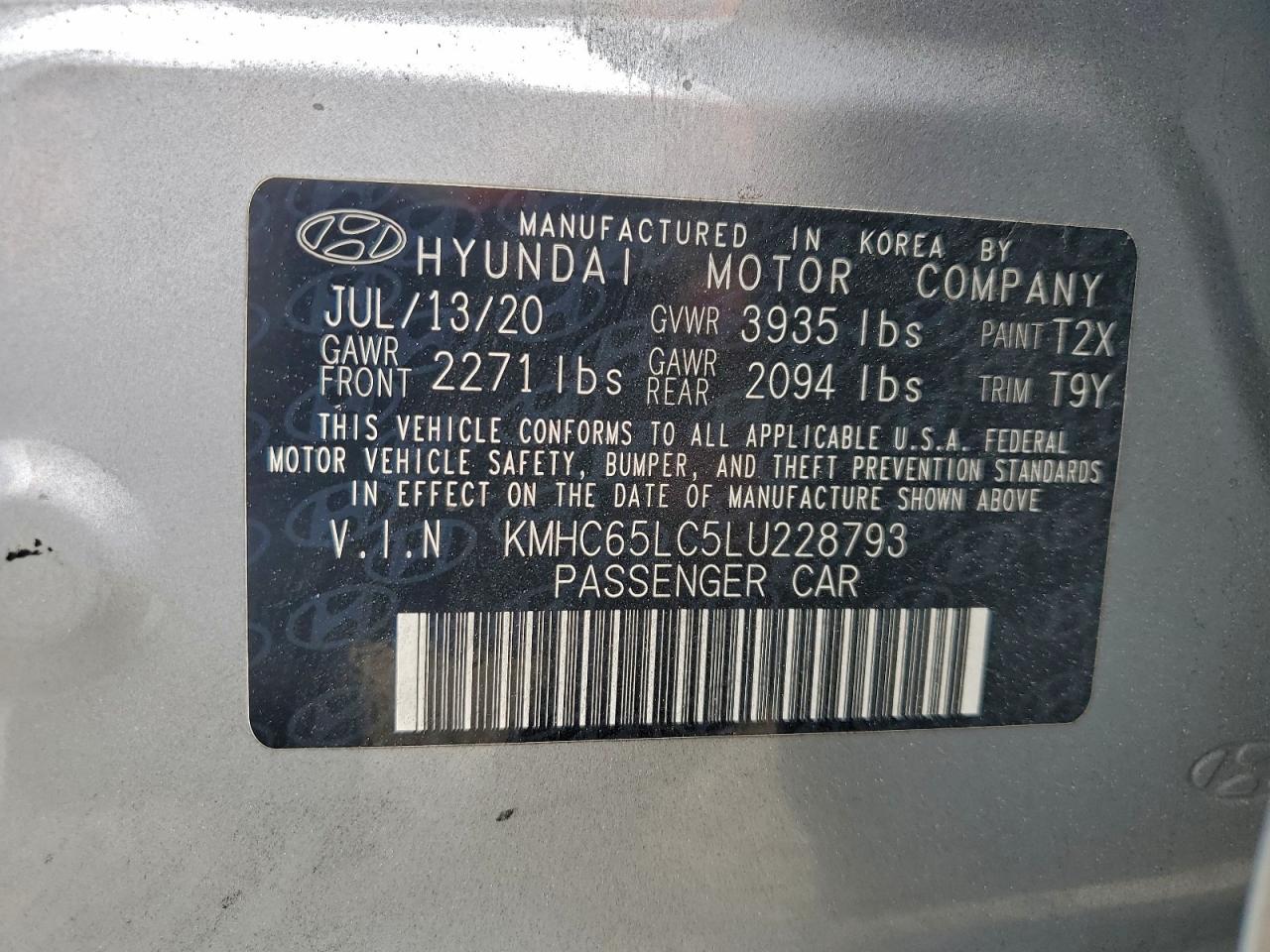 Hyundai Ioniq Blue Image 12