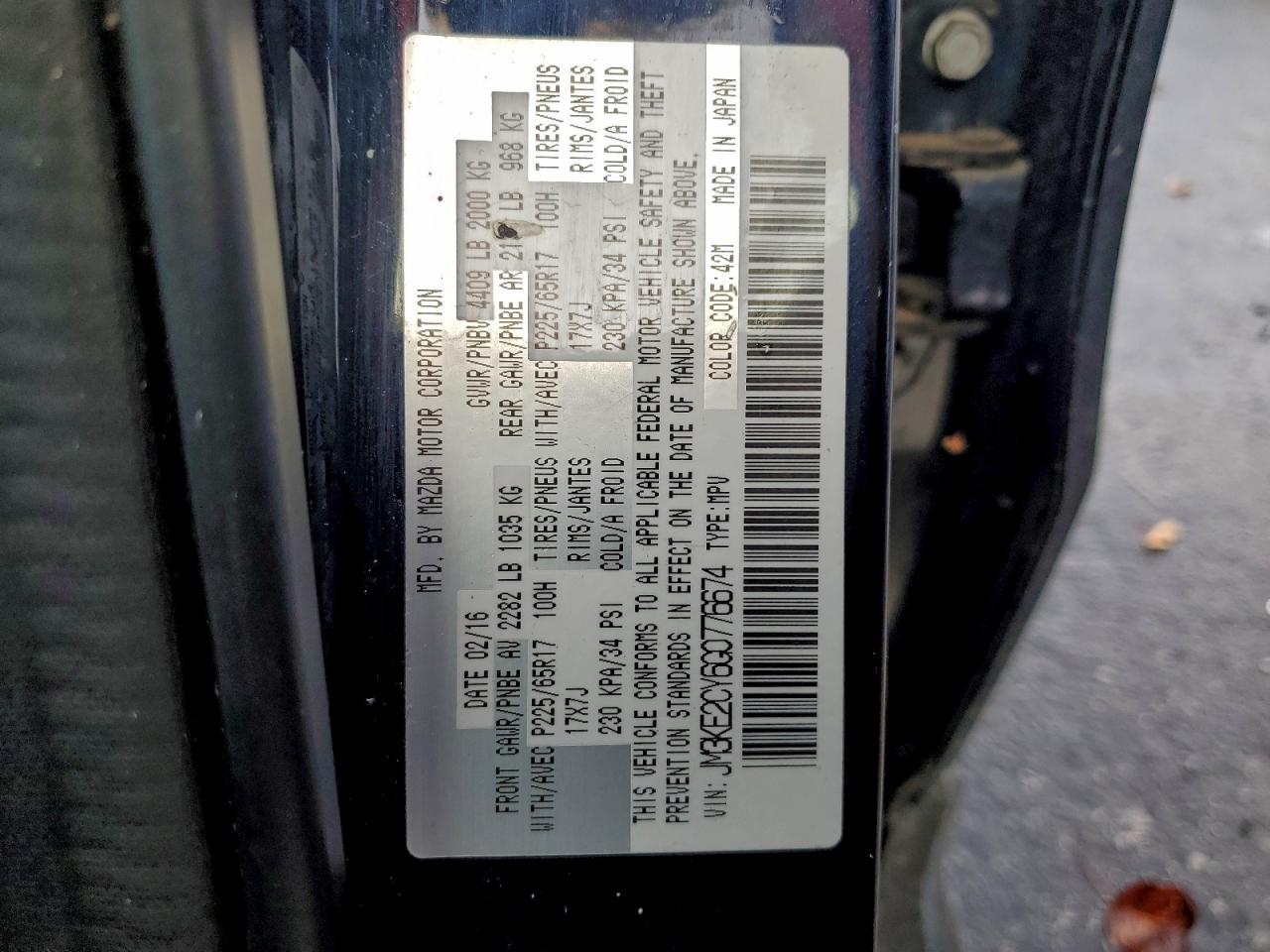 Mazda Cx Touring Image 12