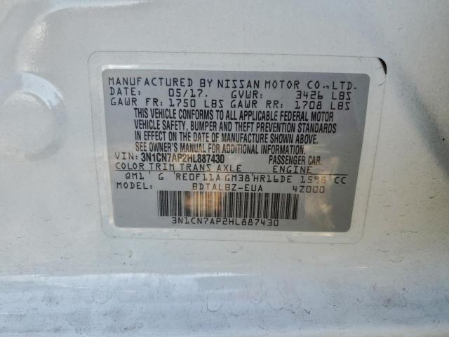 Nissan Versa S Image 9