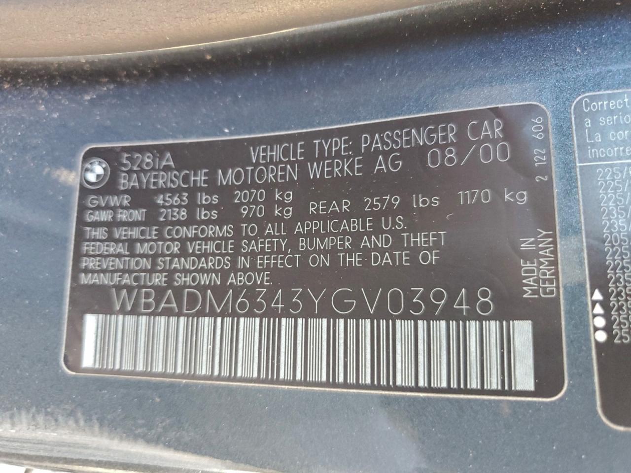 BMW 5 Series I Automatic Image 5