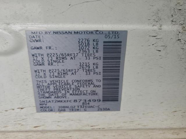 Nissan Rogue S Image 10