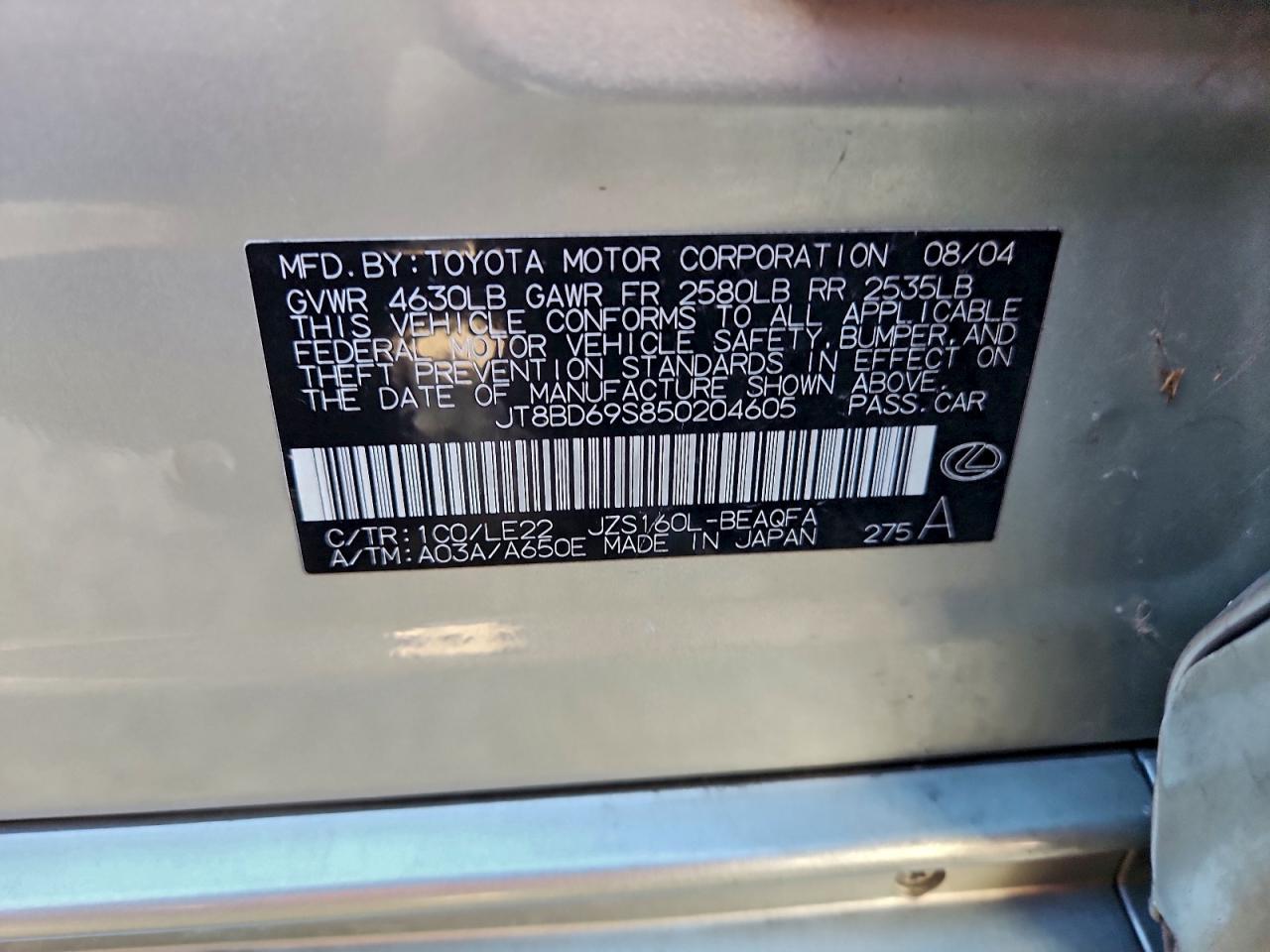 Lexus Gs 300 Image 7