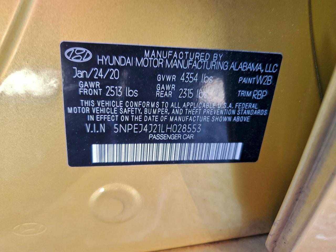 Hyundai SONATA Sel Plus Image 9